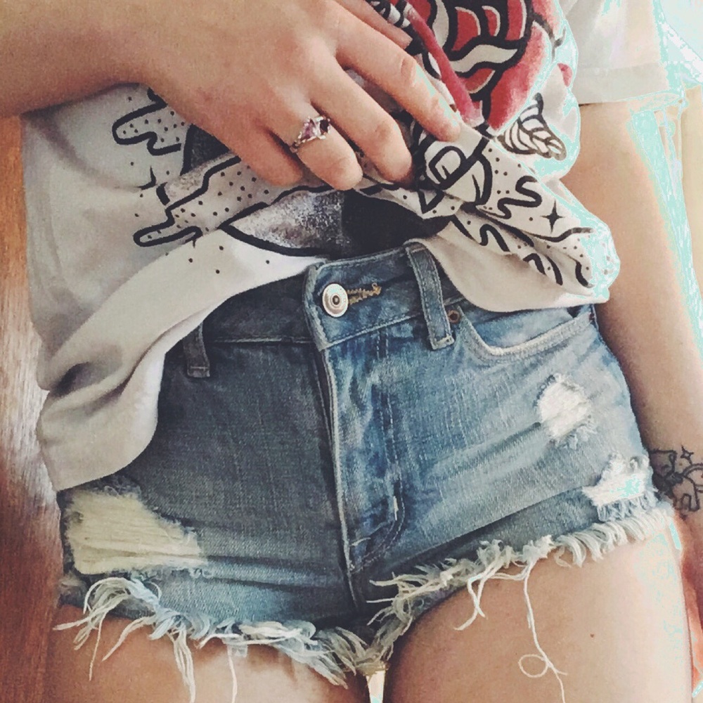 H&M High Waisted Shorts